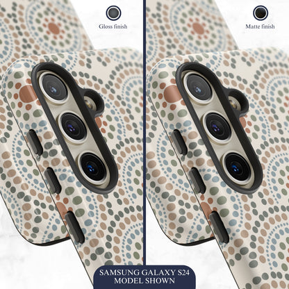 Mandala Rhythm - Samsung Galaxy Case Phone Case-aesthetic phone case-shockproof phone case-cute phone case-designer phone case-elegant phone case-luxury phone case-phone accessories-fashion accessory