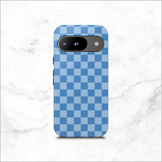 Coastal Check - Google Pixel Case Phone Case-aesthetic phone case-shockproof phone case-cute phone case-designer phone case-elegant phone case-luxury phone case-phone accessories-fashion accessory