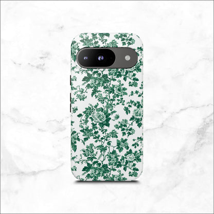 Moss Toile - Google Pixel Case Phone Case-aesthetic phone case-shockproof phone case-cute phone case-designer phone case-elegant phone case-luxury phone case-phone accessories-fashion accessory