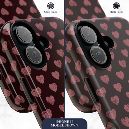 Velvet Vow - iPhone Case Phone Case-aesthetic phone case-shockproof phone case-cute phone case-designer phone case-elegant phone case-luxury phone case-phone accessories-fashion accessory