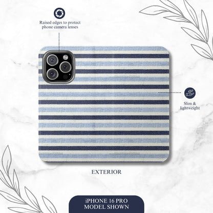 Artisan Knit - iPhone Flip Case Wallet, Leather Folio Case Phone Case-aesthetic phone case-shockproof phone case-cute phone case-designer phone case-elegant phone case-luxury phone case-phone accessories-fashion accessory