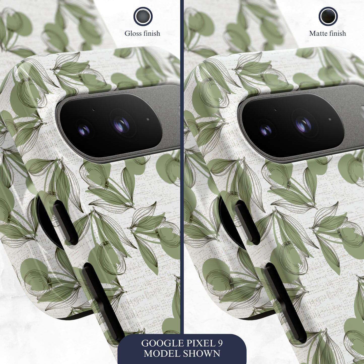 Olive Branch - Google Pixel Case Phone Case-aesthetic phone case-shockproof phone case-cute phone case-designer phone case-elegant phone case-luxury phone case-phone accessories-fashion accessory