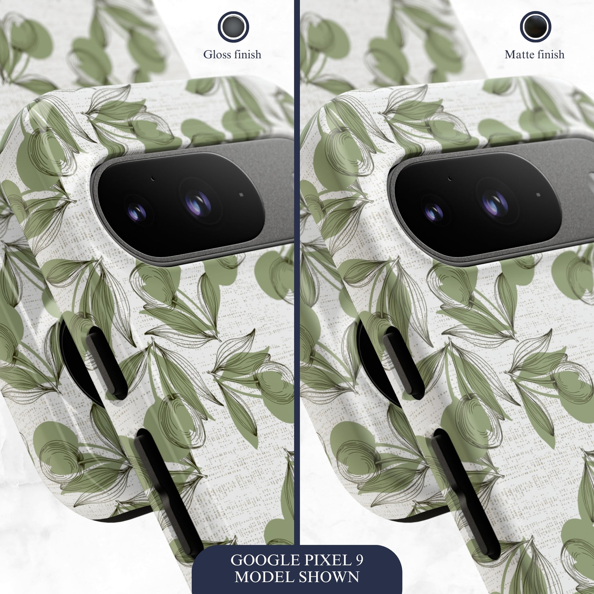 Olive Branch - Google Pixel Case Phone Case-aesthetic phone case-shockproof phone case-cute phone case-designer phone case-elegant phone case-luxury phone case-phone accessories-fashion accessory