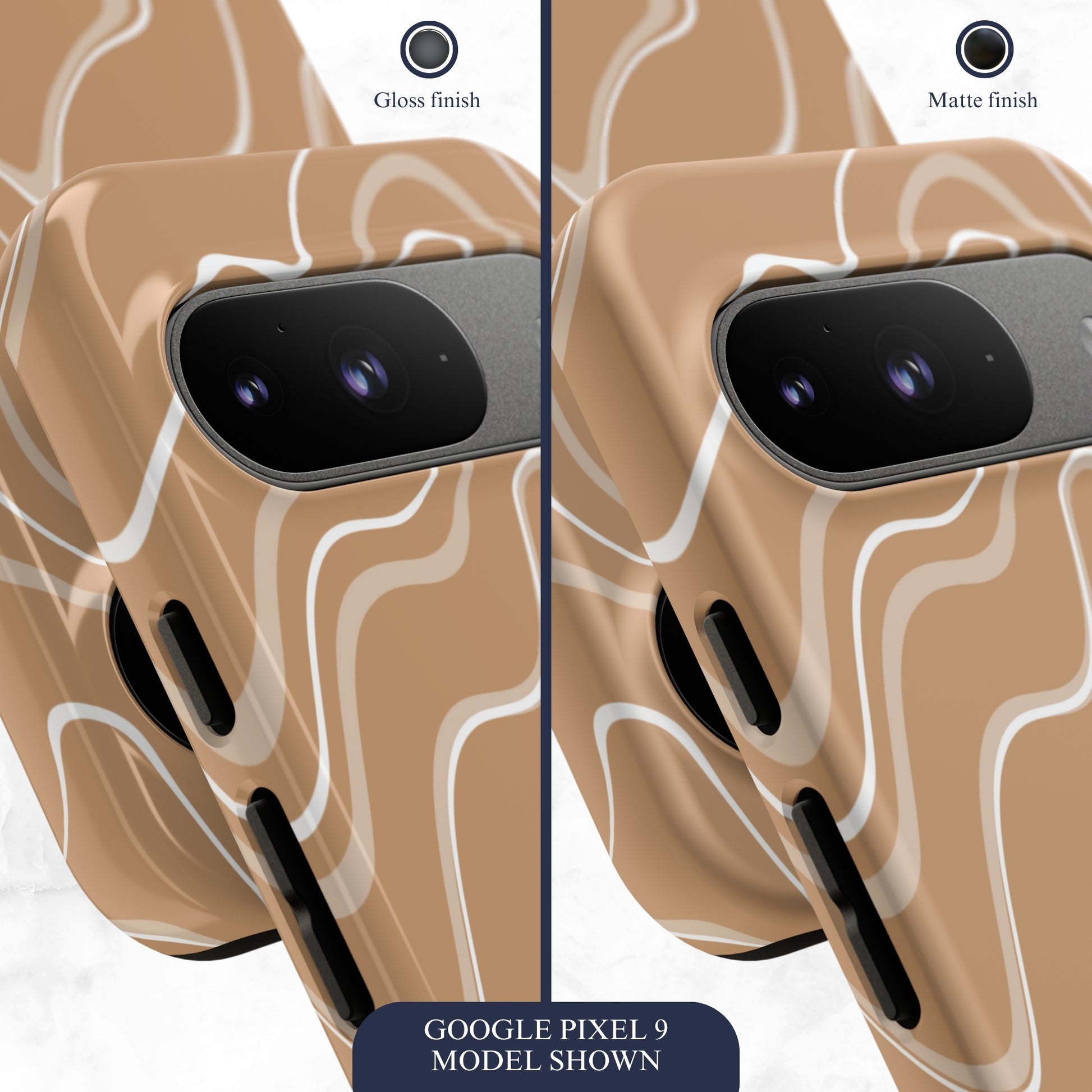 Toffee Twirl - Google Pixel Case Phone Case-aesthetic phone case-shockproof phone case-cute phone case-designer phone case-elegant phone case-luxury phone case-phone accessories-fashion accessory