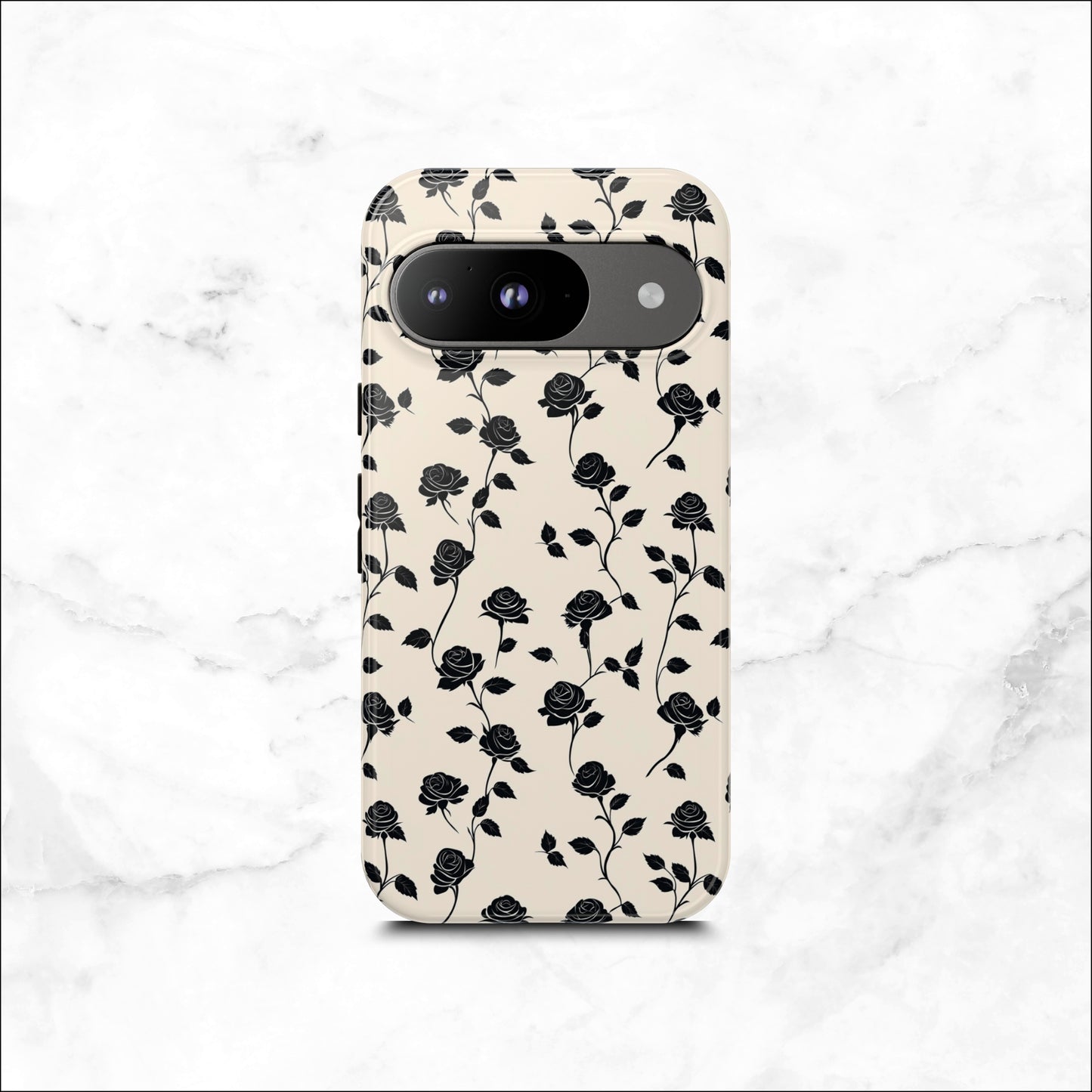 Ghost Rose - Google Pixel Case Phone Case-aesthetic phone case-shockproof phone case-cute phone case-designer phone case-elegant phone case-luxury phone case-phone accessories-fashion accessory