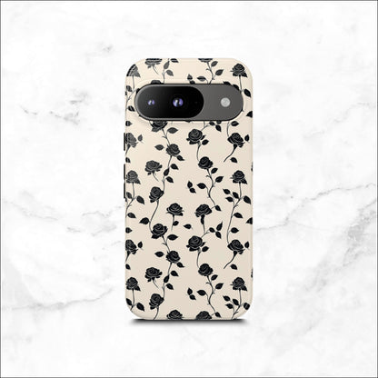 Ghost Rose - Google Pixel Case Phone Case-aesthetic phone case-shockproof phone case-cute phone case-designer phone case-elegant phone case-luxury phone case-phone accessories-fashion accessory
