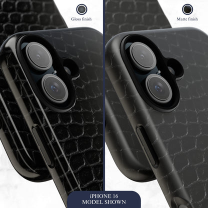 Black Viper - iPhone Case Phone Case-aesthetic phone case-shockproof phone case-cute phone case-designer phone case-elegant phone case-luxury phone case-phone accessories-fashion accessory