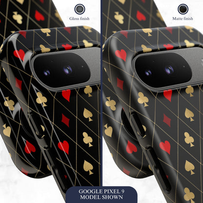 Royal Flush - Google Pixel Case Phone Case-aesthetic phone case-shockproof phone case-cute phone case-designer phone case-elegant phone case-luxury phone case-phone accessories-fashion accessory
