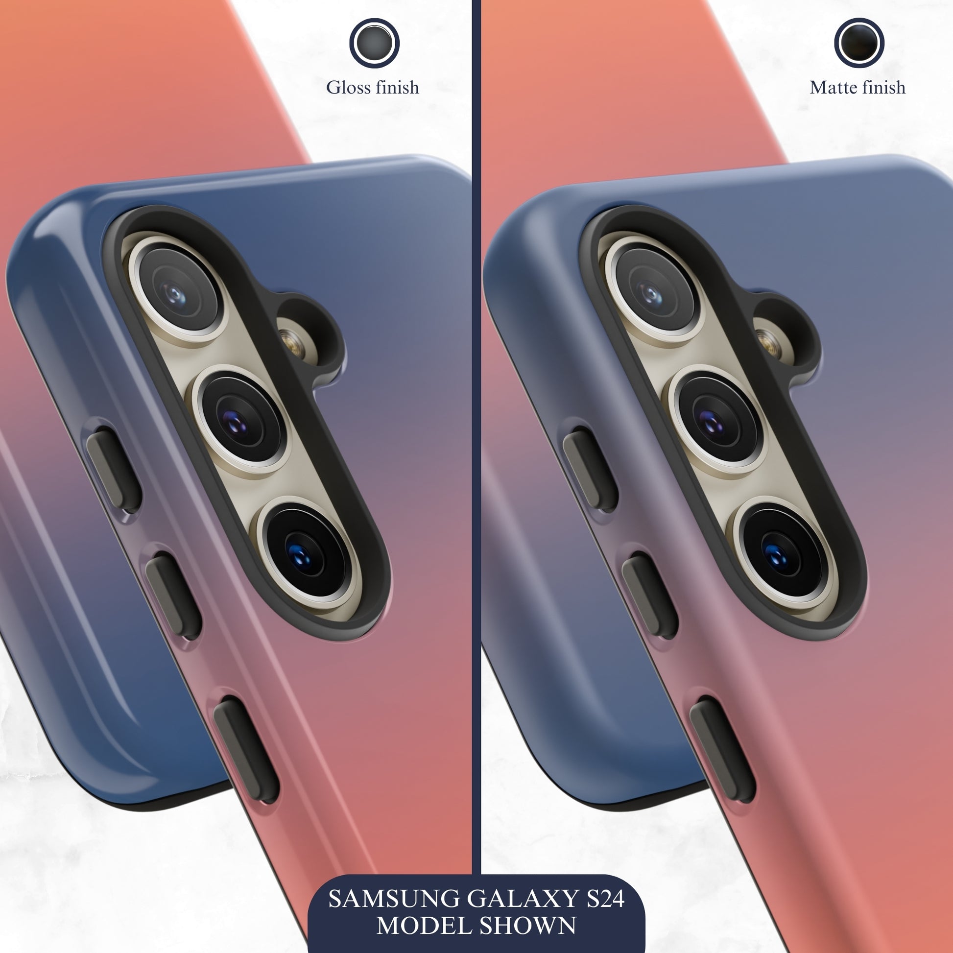 Sunset Aura - Samsung Galaxy Case Phone Case-aesthetic phone case-shockproof phone case-cute phone case-designer phone case-elegant phone case-luxury phone case-phone accessories-fashion accessory