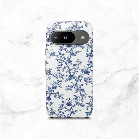 Frosted Toile - Google Pixel Case Phone Case-aesthetic phone case-shockproof phone case-cute phone case-designer phone case-elegant phone case-luxury phone case-phone accessories-fashion accessory