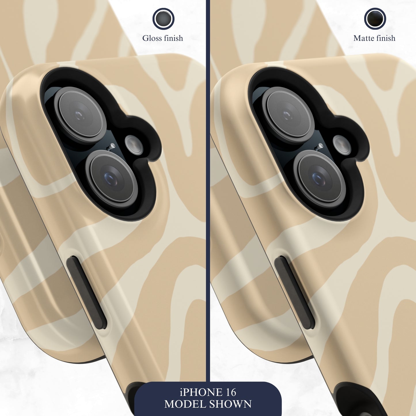 Caramel Twist - Magsafe iPhone Case Phone Case-aesthetic phone case-shockproof phone case-cute phone case-designer phone case-elegant phone case-luxury phone case-phone accessories-fashion accessory