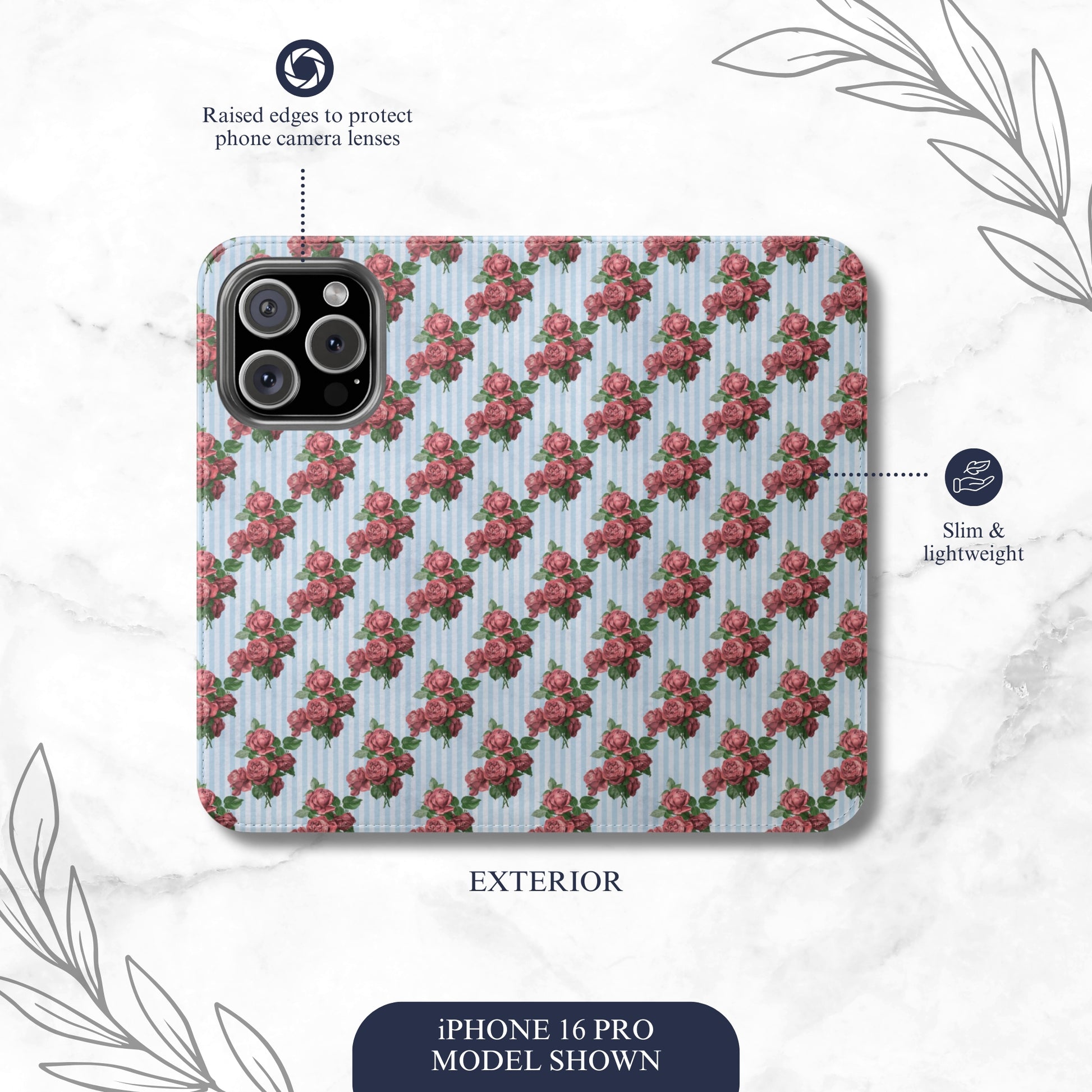 Something Subtle - iPhone Flip Case Wallet, Leather Folio Case Phone Case-aesthetic phone case-shockproof phone case-cute phone case-designer phone case-elegant phone case-luxury phone case-phone accessories-fashion accessory