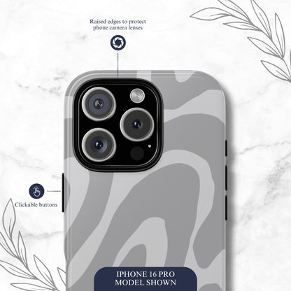 Grayscale - iPhone Case Phone Case-aesthetic phone case-shockproof phone case-cute phone case-designer phone case-elegant phone case-luxury phone case-phone accessories-fashion accessory
