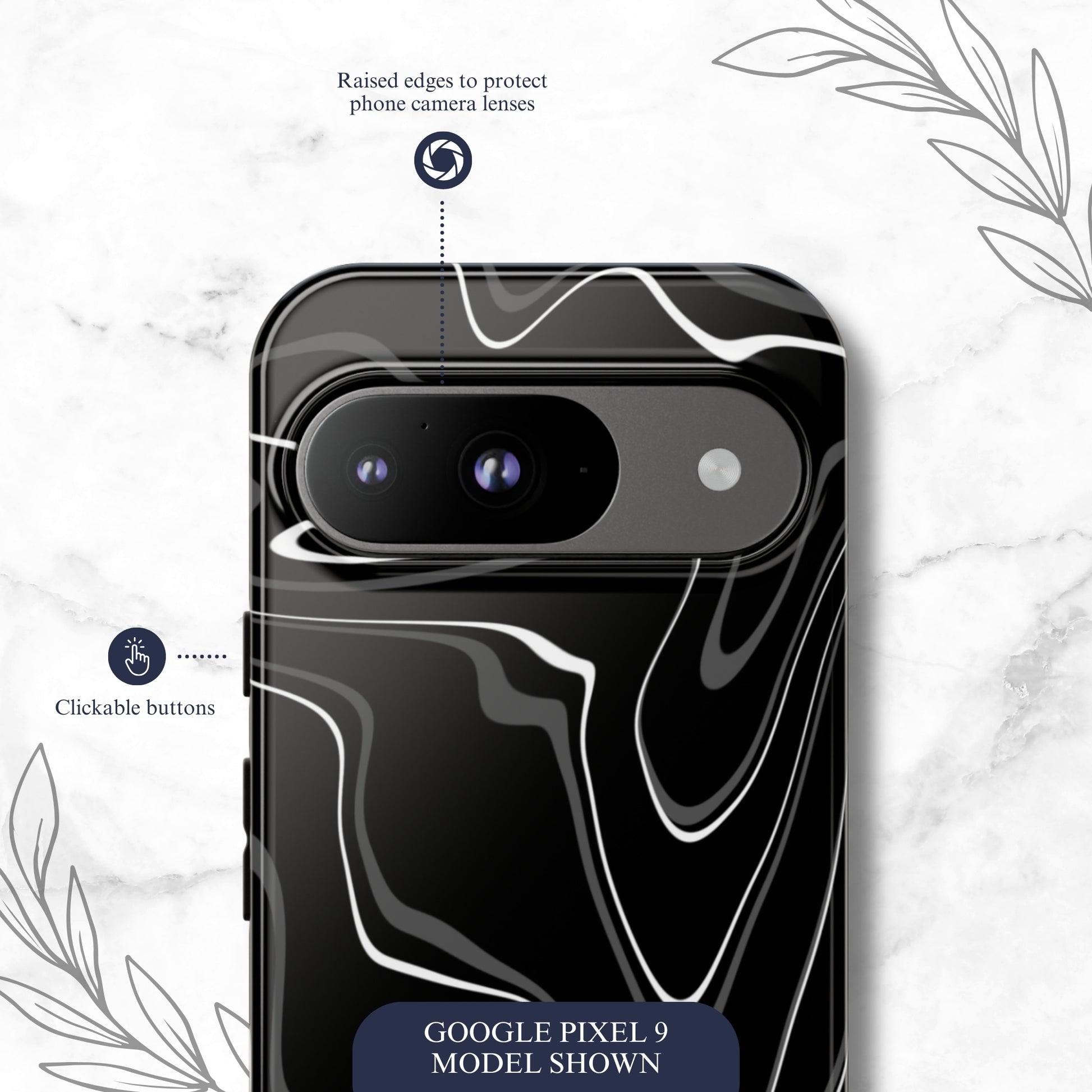 Night Threads - Google Pixel Case Phone Case-aesthetic phone case-shockproof phone case-cute phone case-designer phone case-elegant phone case-luxury phone case-phone accessories-fashion accessory
