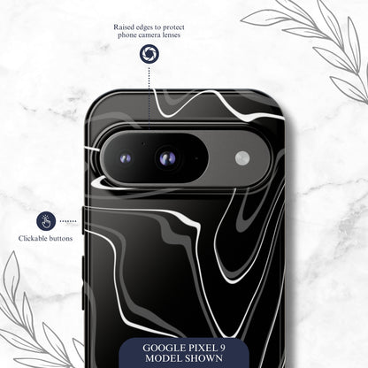 Night Threads - Google Pixel Case Phone Case-aesthetic phone case-shockproof phone case-cute phone case-designer phone case-elegant phone case-luxury phone case-phone accessories-fashion accessory