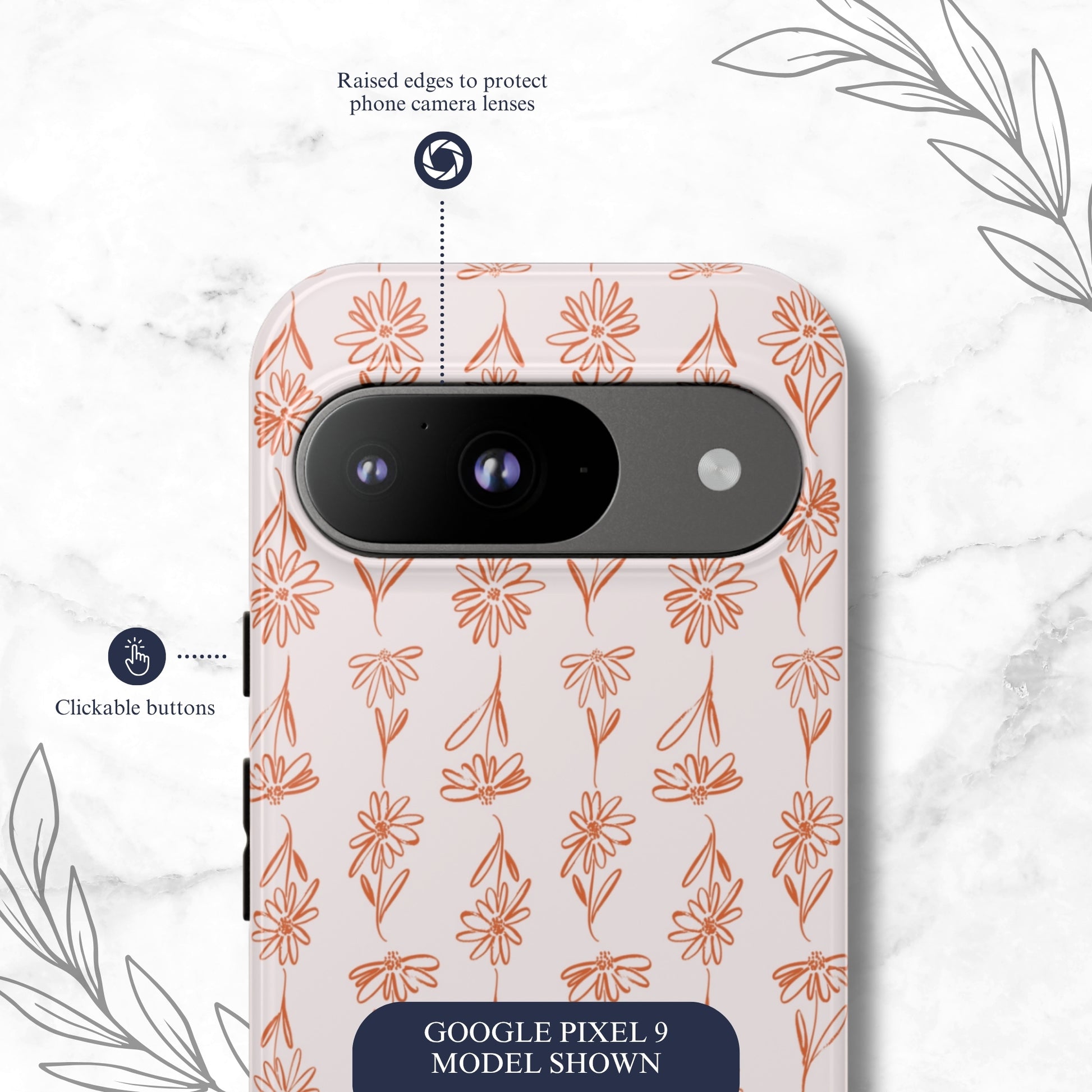 Terracotta - Google Pixel Case Phone Case-aesthetic phone case-shockproof phone case-cute phone case-designer phone case-elegant phone case-luxury phone case-phone accessories-fashion accessory