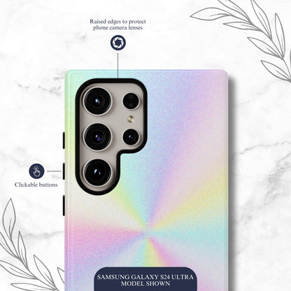 Rainbow Prism - Samsung Galaxy Case Phone Case-aesthetic phone case-shockproof phone case-cute phone case-designer phone case-elegant phone case-luxury phone case-phone accessories-fashion accessory