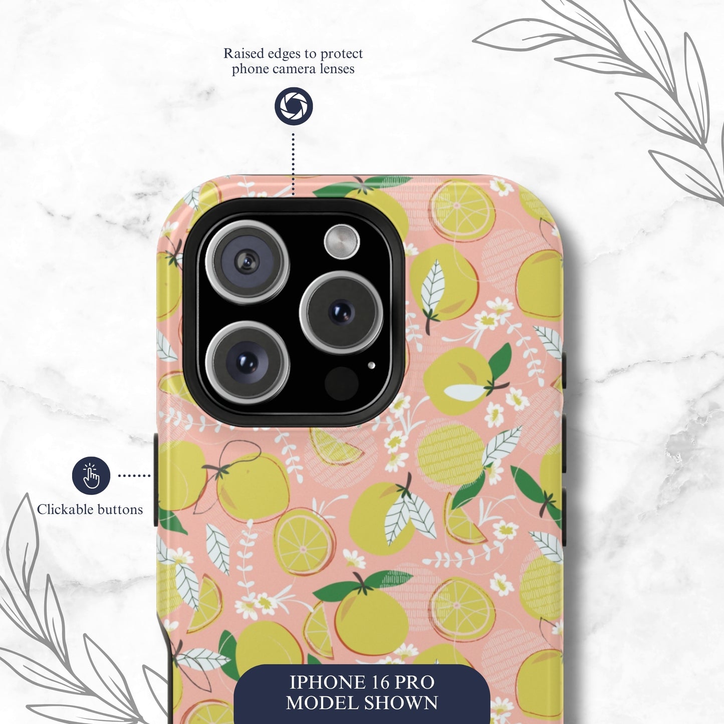 Pink Lemonade - Magsafe iPhone Case Phone Case-aesthetic phone case-shockproof phone case-cute phone case-designer phone case-elegant phone case-luxury phone case-phone accessories-fashion accessory