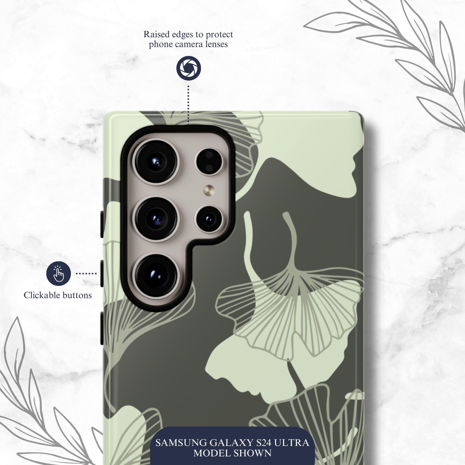 Wilted Presence - Samsung Galaxy Case Phone Case-aesthetic phone case-shockproof phone case-cute phone case-designer phone case-elegant phone case-luxury phone case-phone accessories-fashion accessory