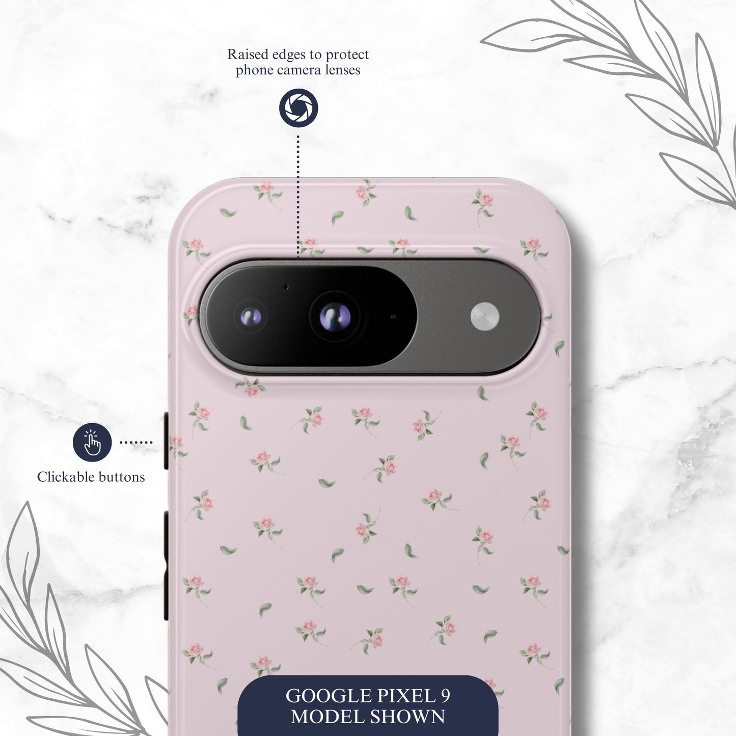 Gentle Touch - Google Pixel Case Phone Case-aesthetic phone case-shockproof phone case-cute phone case-designer phone case-elegant phone case-luxury phone case-phone accessories-fashion accessory