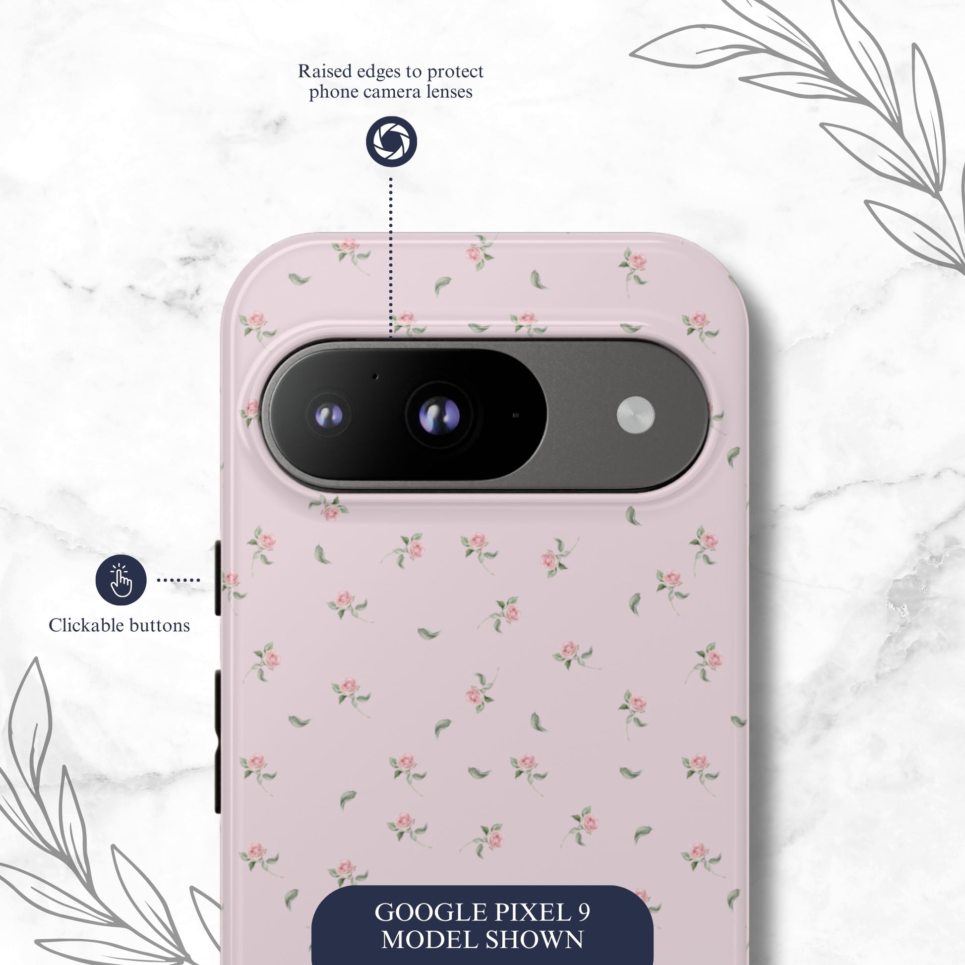 Gentle Touch - Google Pixel Case Phone Case-aesthetic phone case-shockproof phone case-cute phone case-designer phone case-elegant phone case-luxury phone case-phone accessories-fashion accessory