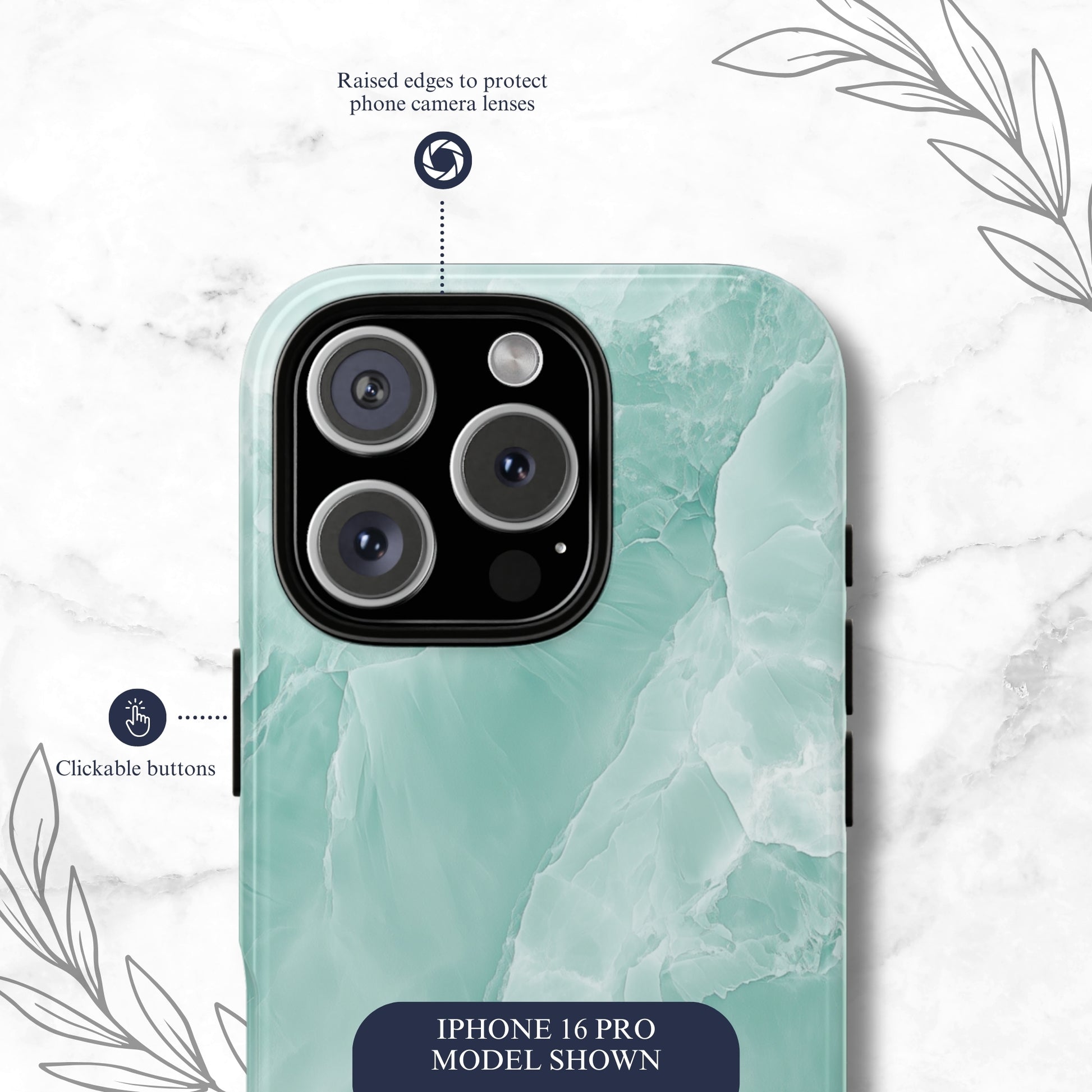 Jade - iPhone Case Phone Case-aesthetic phone case-shockproof phone case-cute phone case-designer phone case-elegant phone case-luxury phone case-phone accessories-fashion accessory