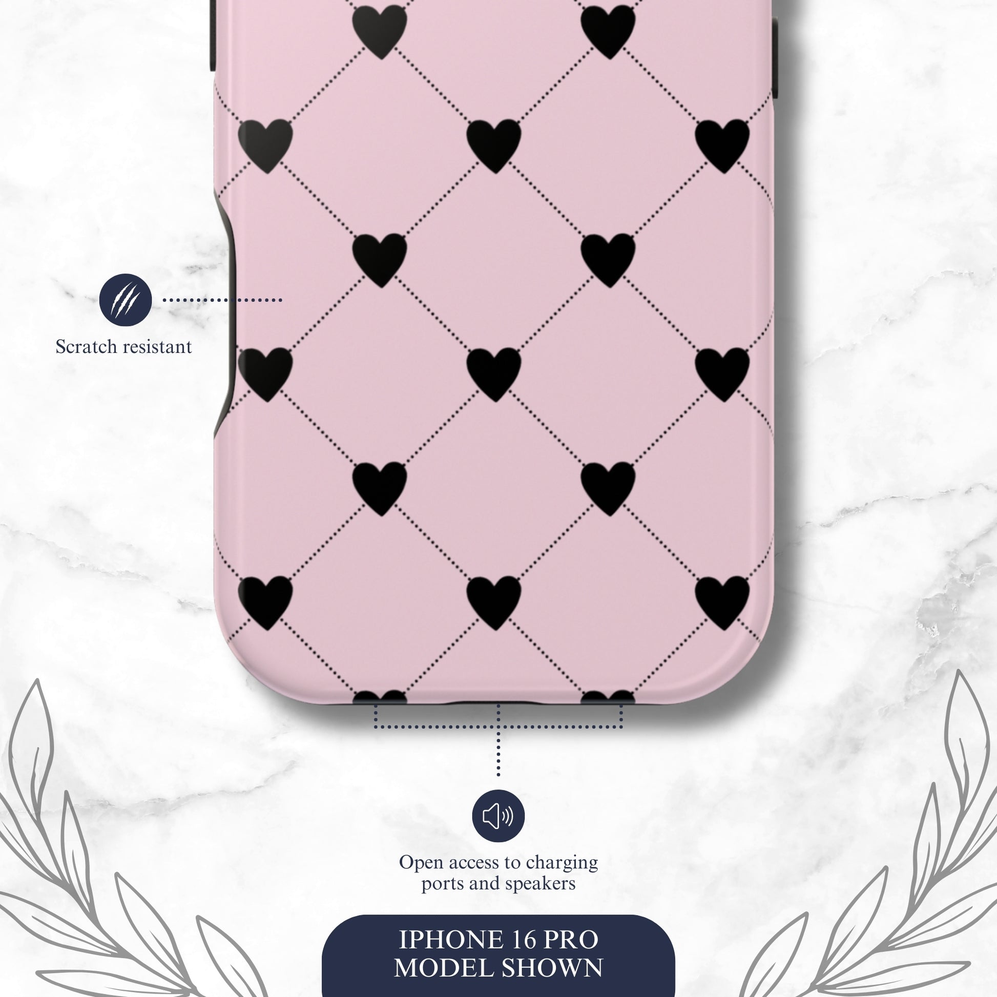 Love Quilt - Magsafe iPhone Case Phone Case-aesthetic phone case-shockproof phone case-cute phone case-designer phone case-elegant phone case-luxury phone case-phone accessories-fashion accessory