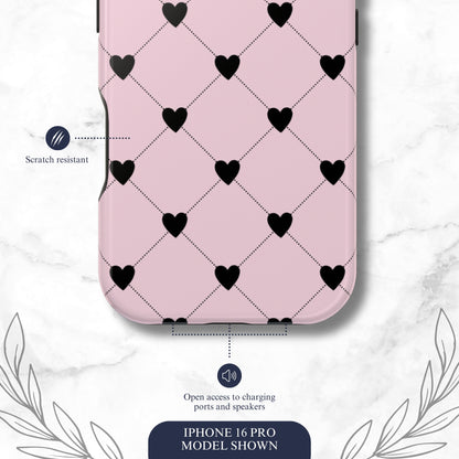 Love Quilt - Magsafe iPhone Case Phone Case-aesthetic phone case-shockproof phone case-cute phone case-designer phone case-elegant phone case-luxury phone case-phone accessories-fashion accessory