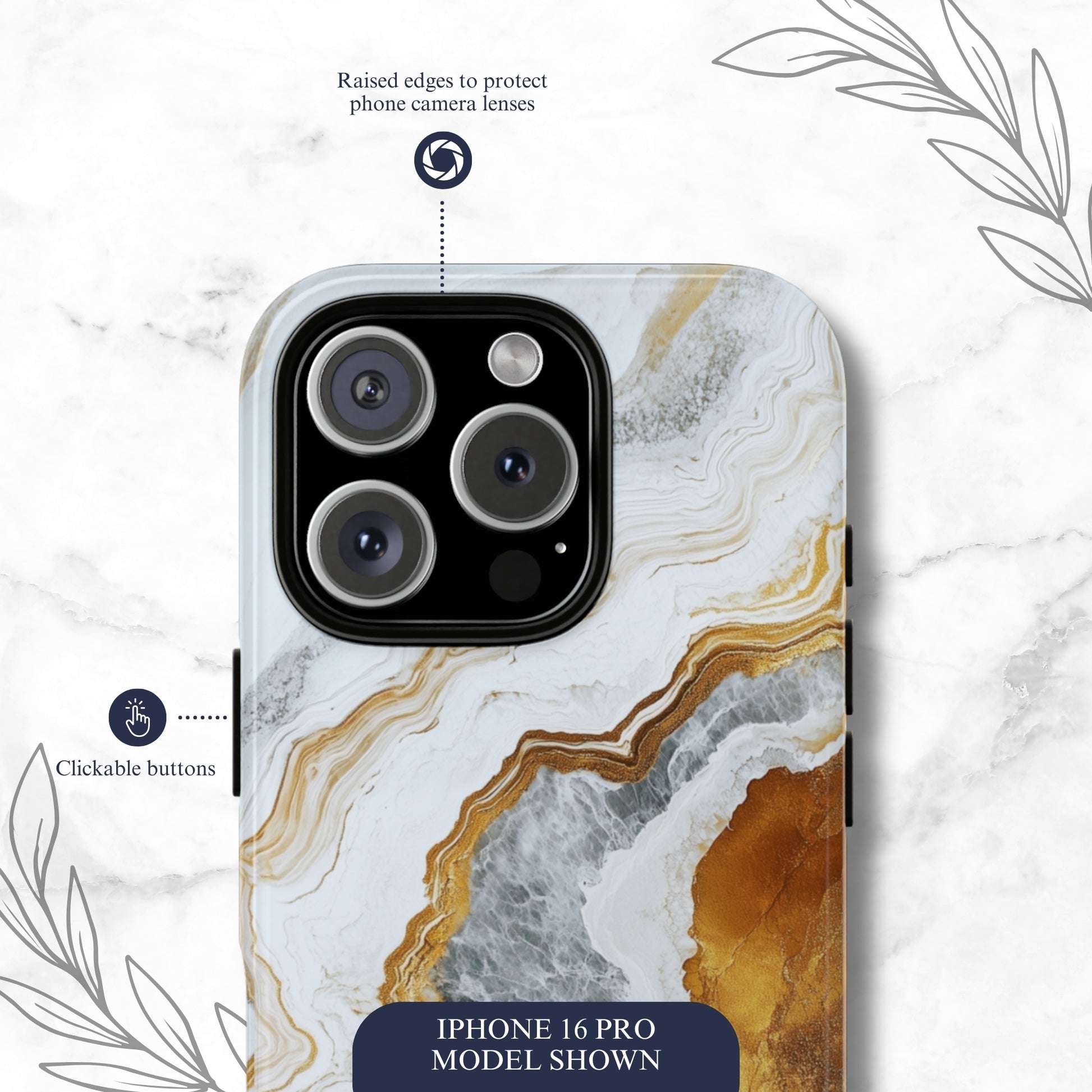 Snowgold - iPhone Case Phone Case-aesthetic phone case-shockproof phone case-cute phone case-designer phone case-elegant phone case-luxury phone case-phone accessories-fashion accessory