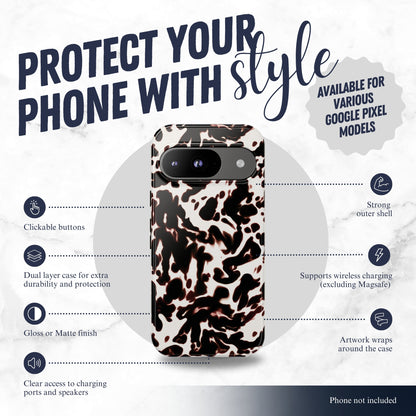 Dark Cocoa - Google Pixel Case Phone Case-aesthetic phone case-shockproof phone case-cute phone case-designer phone case-elegant phone case-luxury phone case-phone accessories-fashion accessory