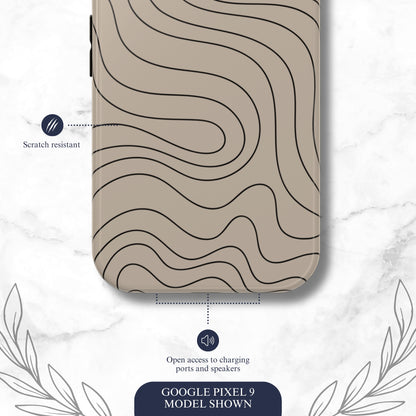 Earth Flow - Google Pixel Case Phone Case-aesthetic phone case-shockproof phone case-cute phone case-designer phone case-elegant phone case-luxury phone case-phone accessories-fashion accessory