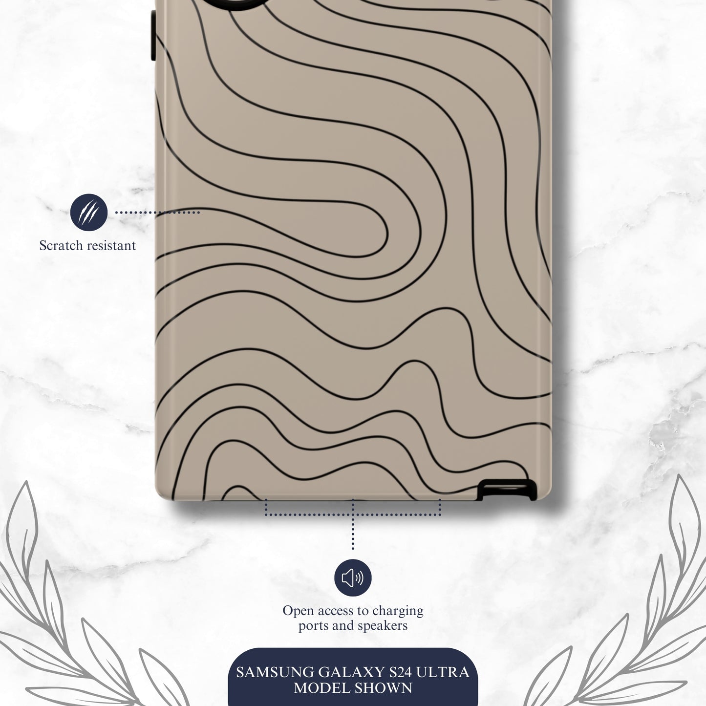 Earth Flow - Samsung Galaxy Case Phone Case-aesthetic phone case-shockproof phone case-cute phone case-designer phone case-elegant phone case-luxury phone case-phone accessories-fashion accessory