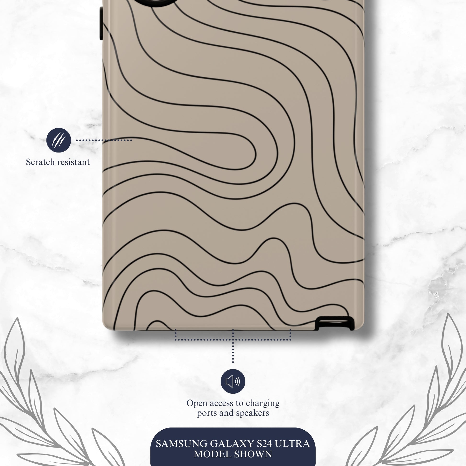 Earth Flow - Samsung Galaxy Case Phone Case-aesthetic phone case-shockproof phone case-cute phone case-designer phone case-elegant phone case-luxury phone case-phone accessories-fashion accessory