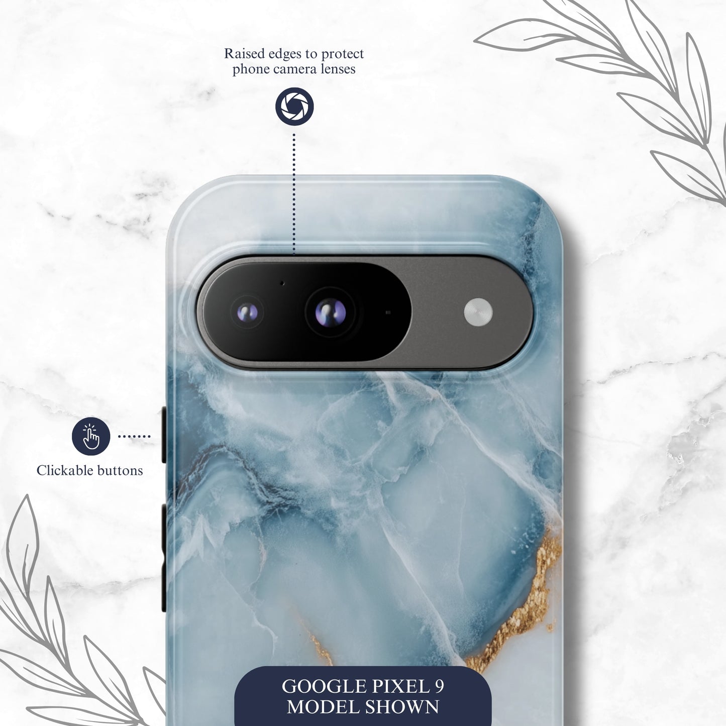 Glacier - Google Pixel Case Phone Case-aesthetic phone case-shockproof phone case-cute phone case-designer phone case-elegant phone case-luxury phone case-phone accessories-fashion accessory