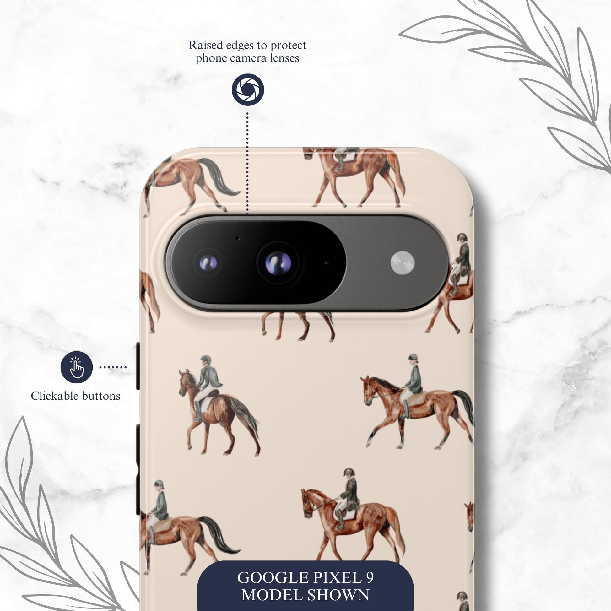 Graceful Gallop - Google Pixel Case Phone Case-aesthetic phone case-shockproof phone case-cute phone case-designer phone case-elegant phone case-luxury phone case-phone accessories-fashion accessory