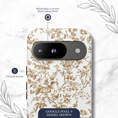 Clay Toile - Google Pixel Case Phone Case-aesthetic phone case-shockproof phone case-cute phone case-designer phone case-elegant phone case-luxury phone case-phone accessories-fashion accessory