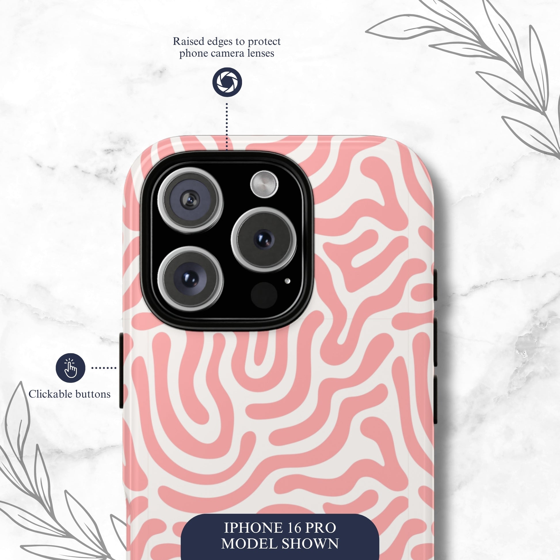 Strawberry Sundae - iPhone Case Phone Case-aesthetic phone case-shockproof phone case-cute phone case-designer phone case-elegant phone case-luxury phone case-phone accessories-fashion accessory