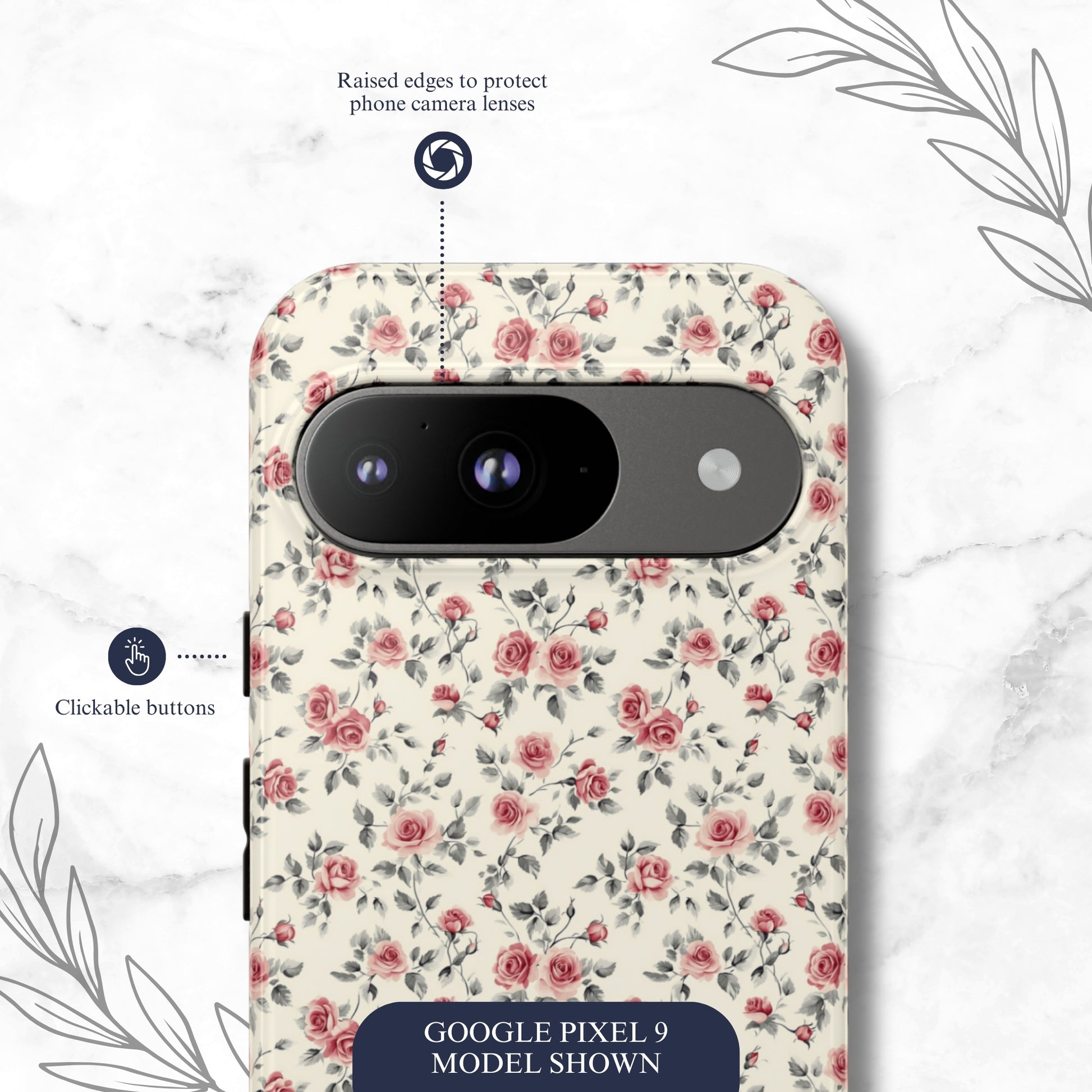 Cottage Charm - Google Pixel Case Phone Case-aesthetic phone case-shockproof phone case-cute phone case-designer phone case-elegant phone case-luxury phone case-phone accessories-fashion accessory