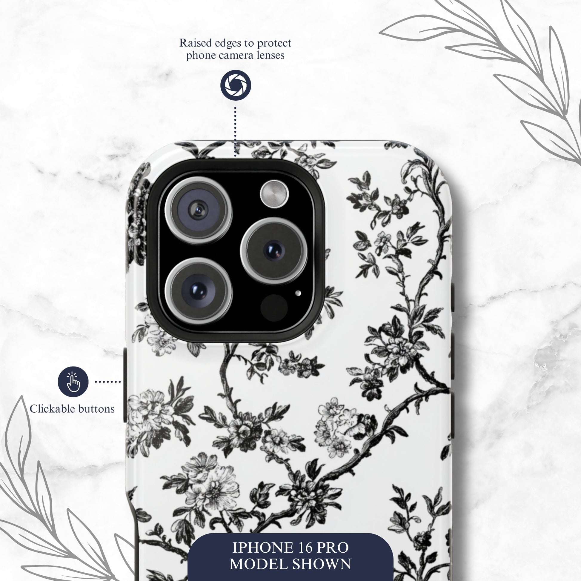 Adorned Toile - Magsafe iPhone Case Phone Case-aesthetic phone case-shockproof phone case-cute phone case-designer phone case-elegant phone case-luxury phone case-phone accessories-fashion accessory