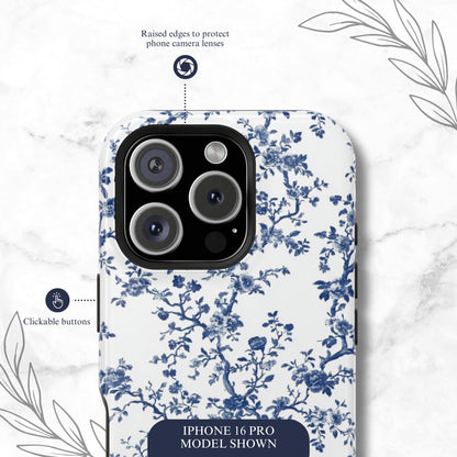 Frosted Toile - Magsafe iPhone Case Phone Case-aesthetic phone case-shockproof phone case-cute phone case-designer phone case-elegant phone case-luxury phone case-phone accessories-fashion accessory