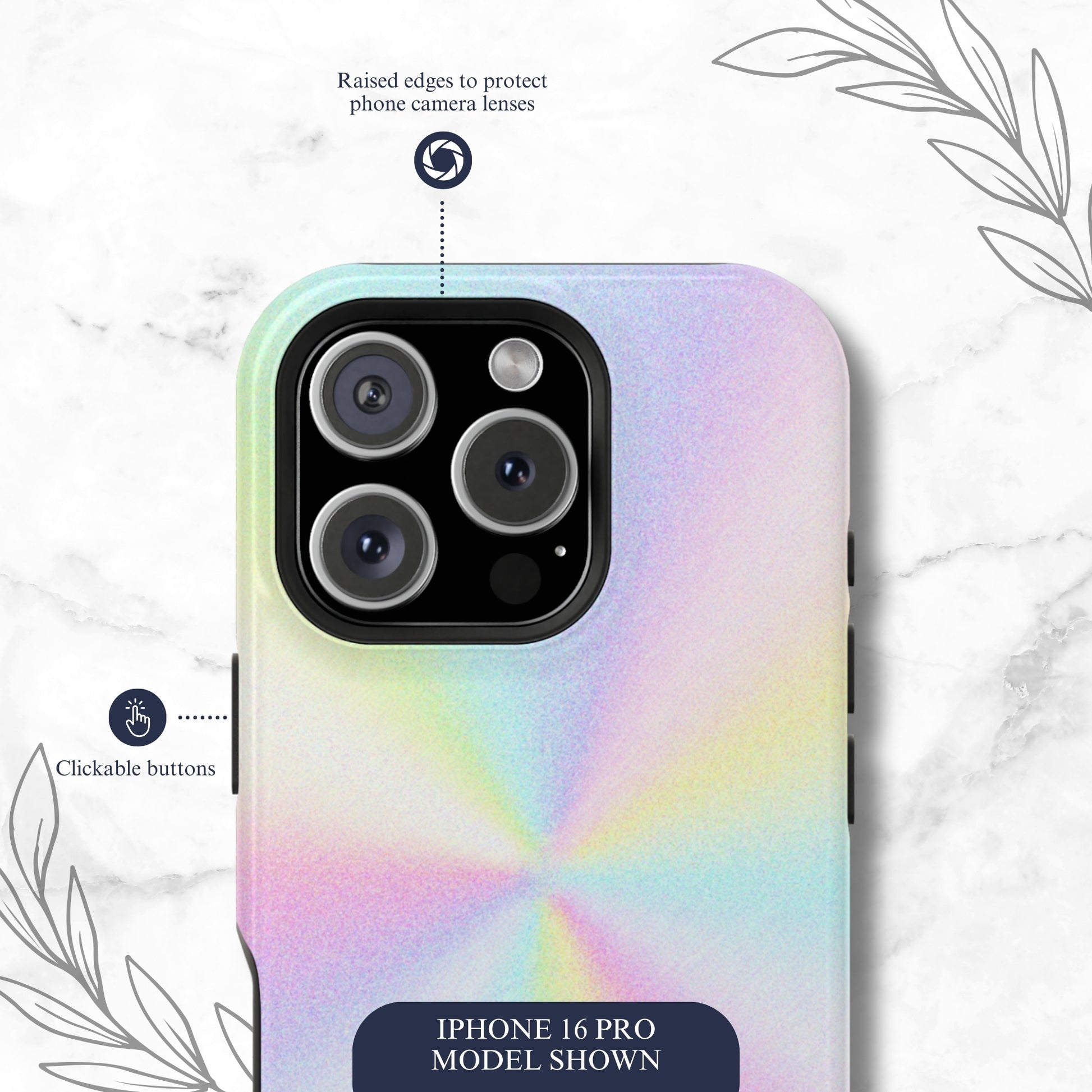Rainbow Prism - Magsafe iPhone Case Phone Case-aesthetic phone case-shockproof phone case-cute phone case-designer phone case-elegant phone case-luxury phone case-phone accessories-fashion accessory