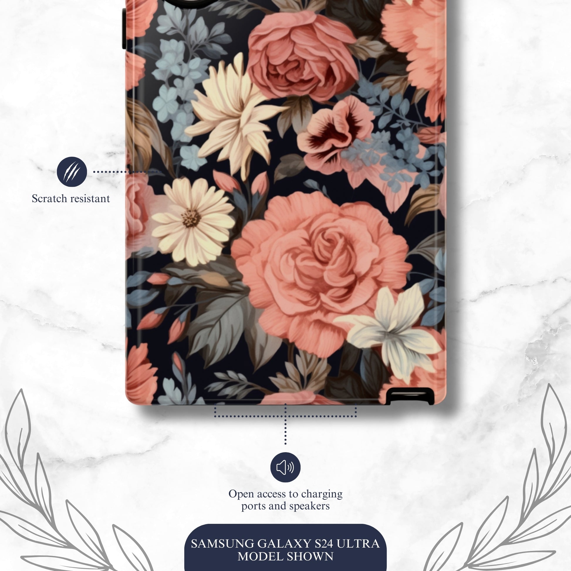 Secret Garden - Samsung Galaxy Case Phone Case-aesthetic phone case-shockproof phone case-cute phone case-designer phone case-elegant phone case-luxury phone case-phone accessories-fashion accessory