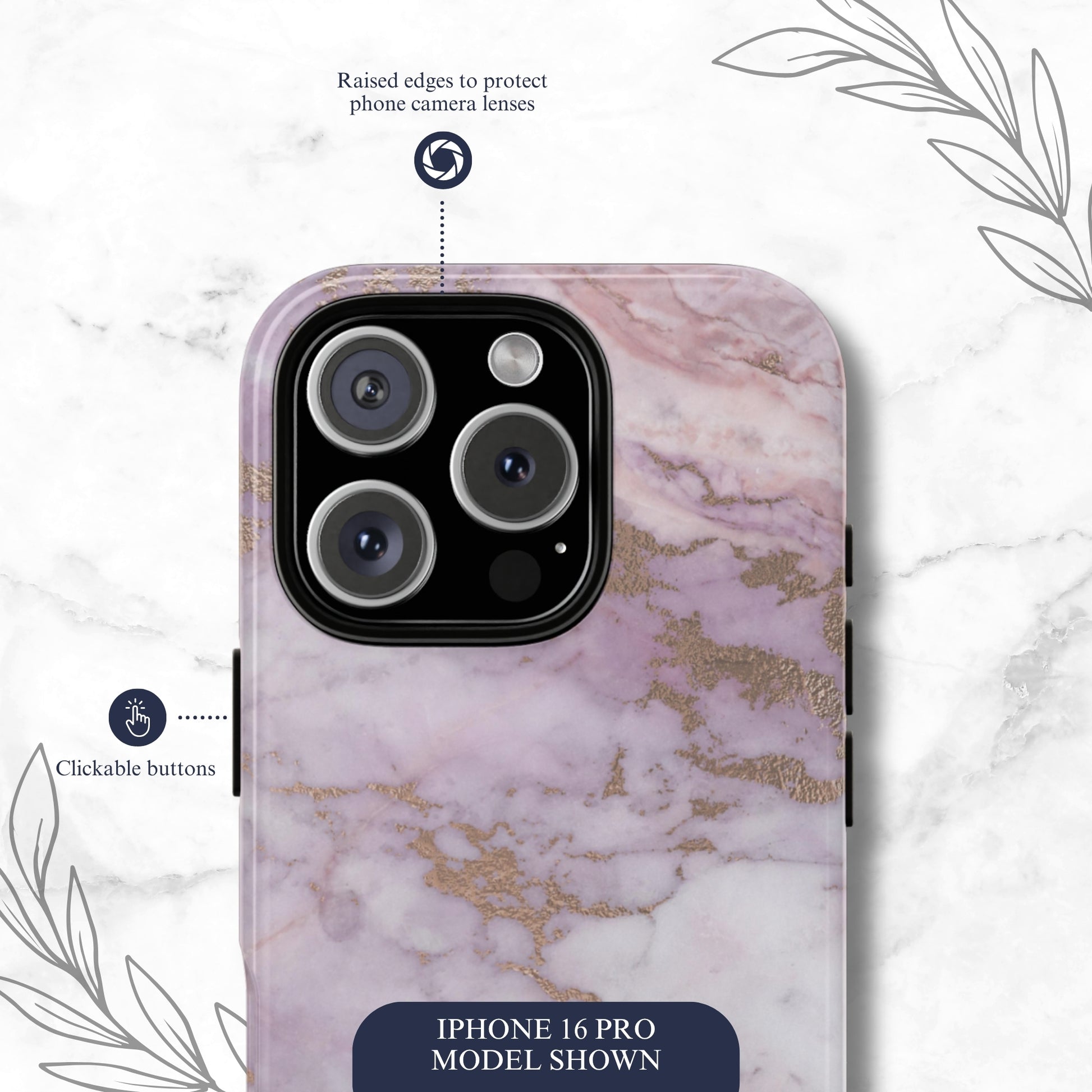 Luna Quartz - iPhone Case Phone Case-aesthetic phone case-shockproof phone case-cute phone case-designer phone case-elegant phone case-luxury phone case-phone accessories-fashion accessory