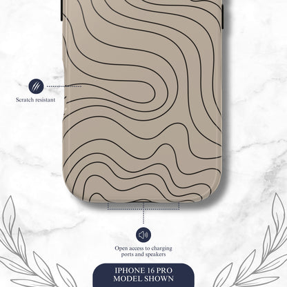 Earth Flow - iPhone Case Phone Case-aesthetic phone case-shockproof phone case-cute phone case-designer phone case-elegant phone case-luxury phone case-phone accessories-fashion accessory