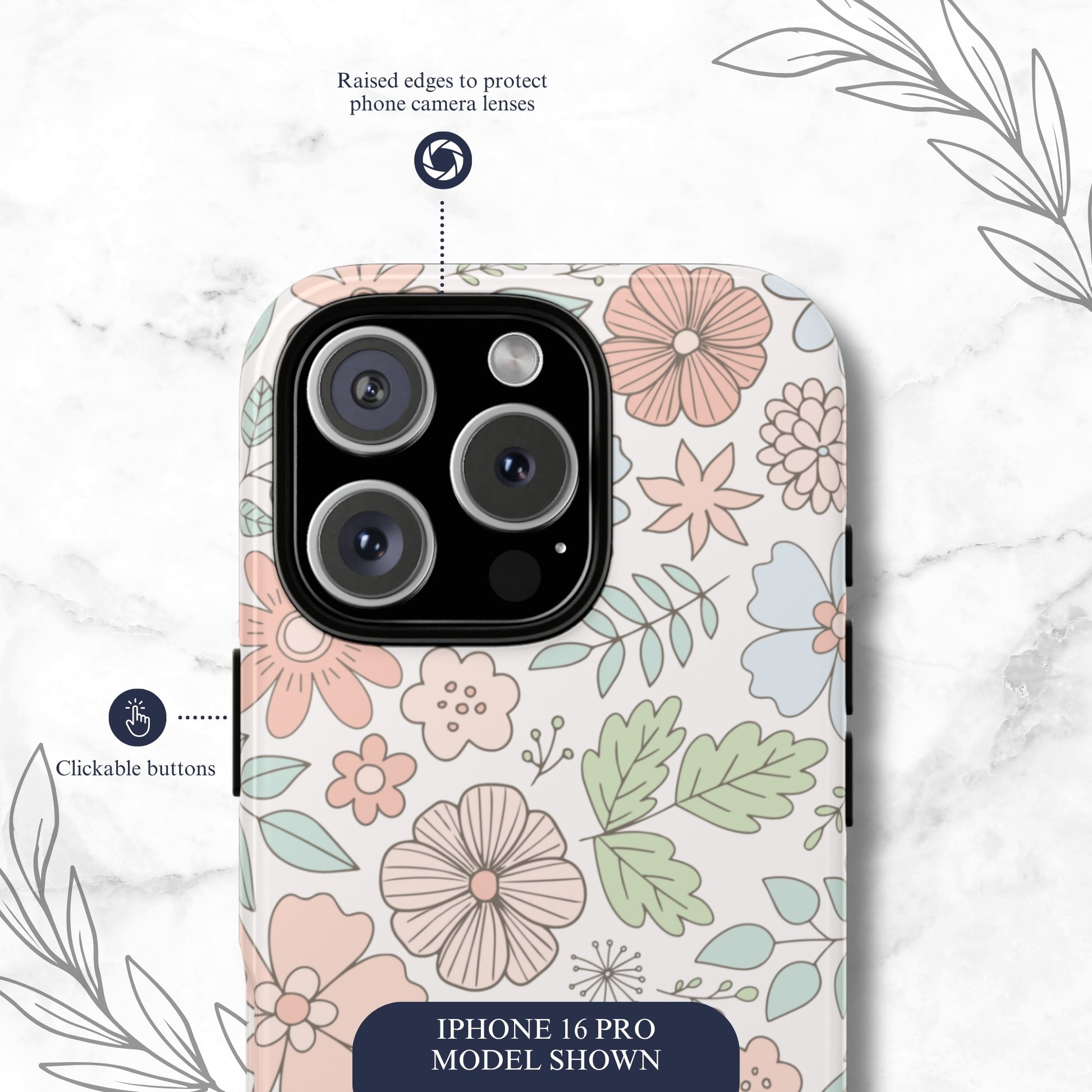Garden Meadow - iPhone Case Phone Case-aesthetic phone case-shockproof phone case-cute phone case-designer phone case-elegant phone case-luxury phone case-phone accessories-fashion accessory