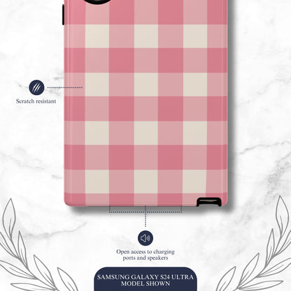 Pretty Pink - Samsung Galaxy Case Phone Case-aesthetic phone case-shockproof phone case-cute phone case-designer phone case-elegant phone case-luxury phone case-phone accessories-fashion accessory