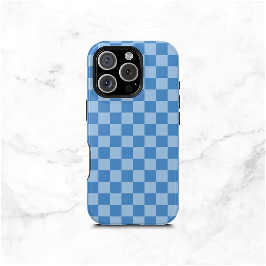 Coastal Check - Magsafe iPhone Case Phone Case-aesthetic phone case-shockproof phone case-cute phone case-designer phone case-elegant phone case-luxury phone case-phone accessories-fashion accessory