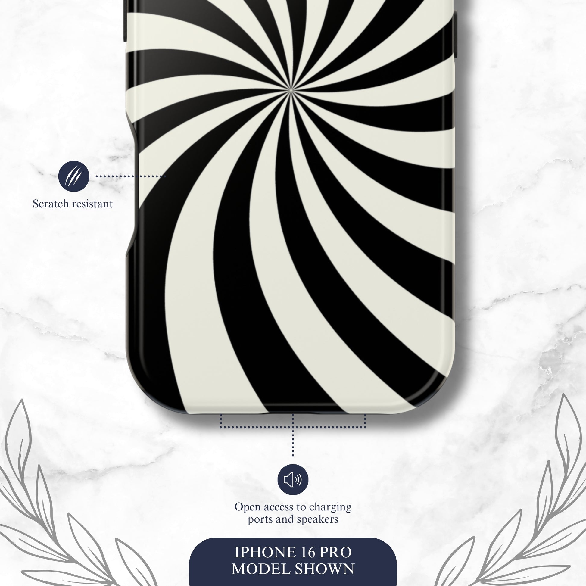 Eternal Loop - Magsafe iPhone Case Phone Case-aesthetic phone case-shockproof phone case-cute phone case-designer phone case-elegant phone case-luxury phone case-phone accessories-fashion accessory