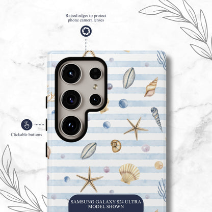 Beach Girl - Samsung Galaxy Case Phone Case-aesthetic phone case-shockproof phone case-cute phone case-designer phone case-elegant phone case-luxury phone case-phone accessories-fashion accessory