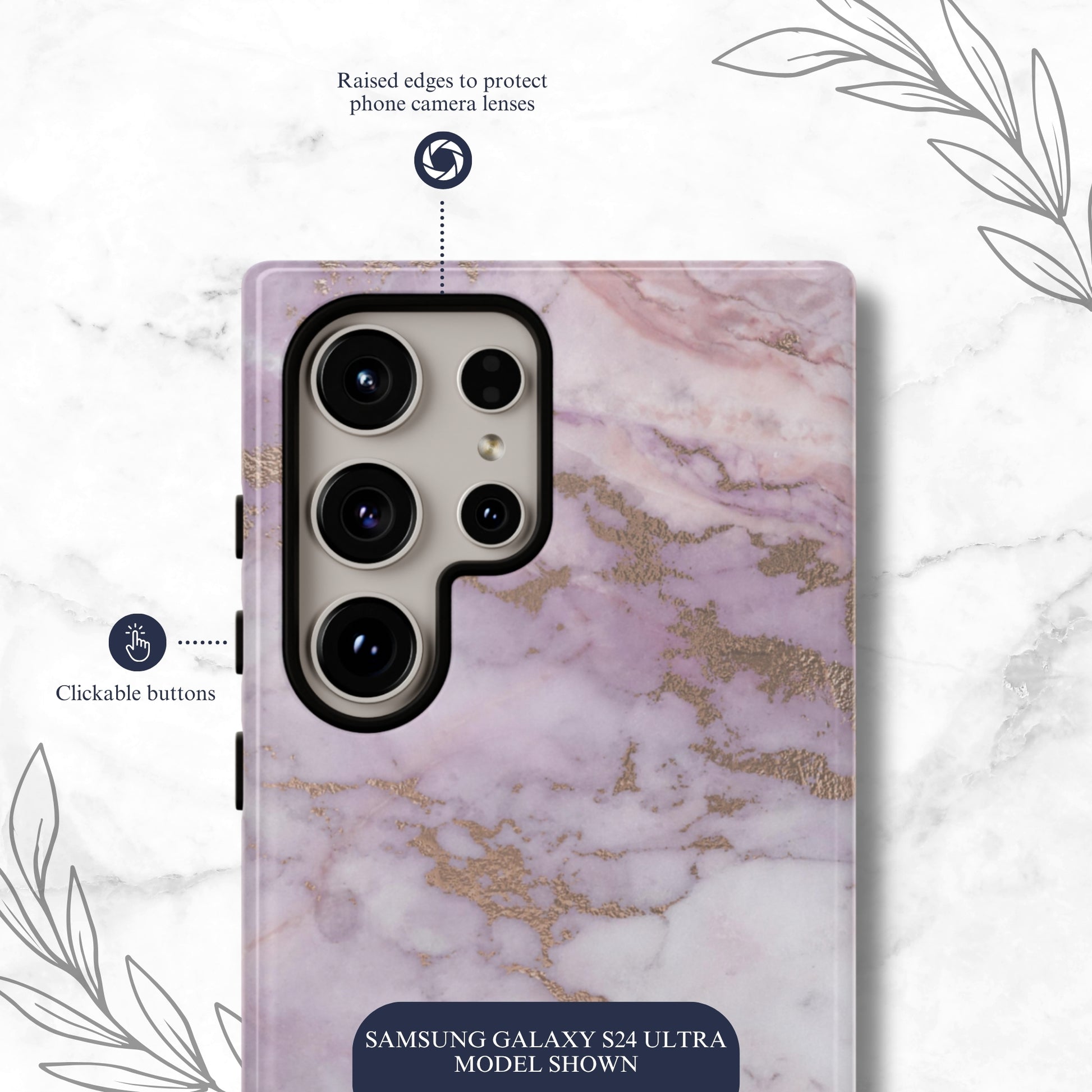 Luna Quartz - Samsung Galaxy Case Phone Case-aesthetic phone case-shockproof phone case-cute phone case-designer phone case-elegant phone case-luxury phone case-phone accessories-fashion accessory